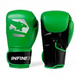 Veloce Titan Boxing Gloves Green and Black