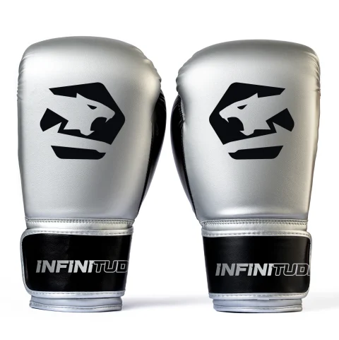 Veloce Titan Silver Boxing Gloves