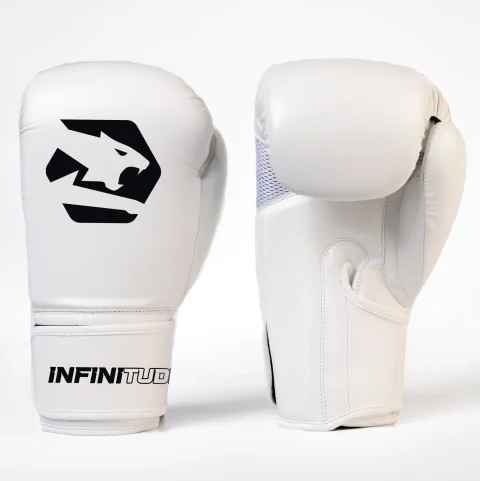 Veloce Titan Boxing Gloves White