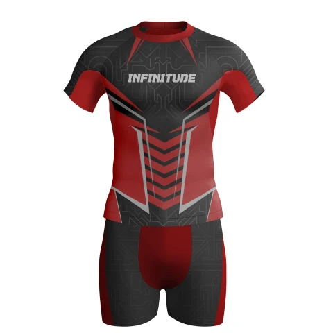 Sublimated Polyster Rash Guard