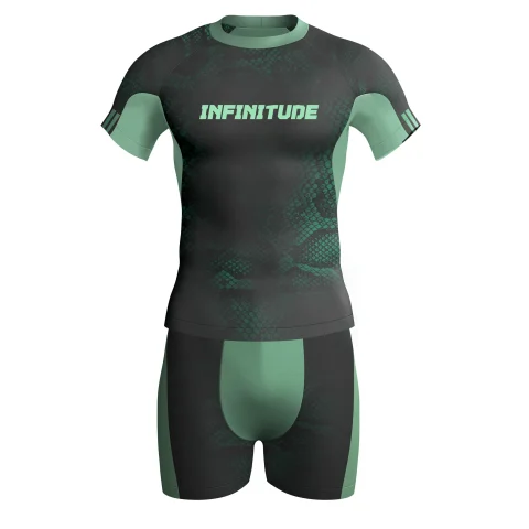 emerald green Rash Guard