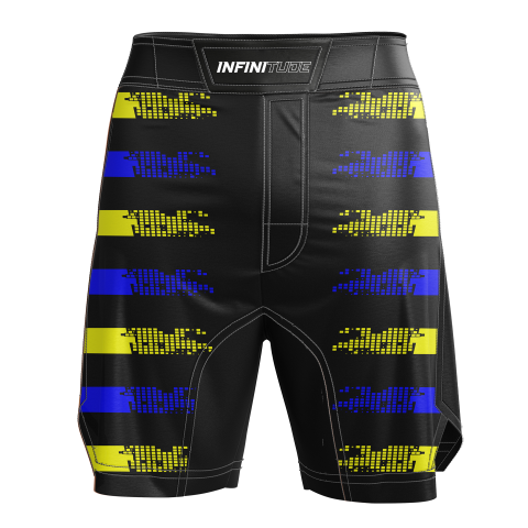 MMA Shorts blue fuse